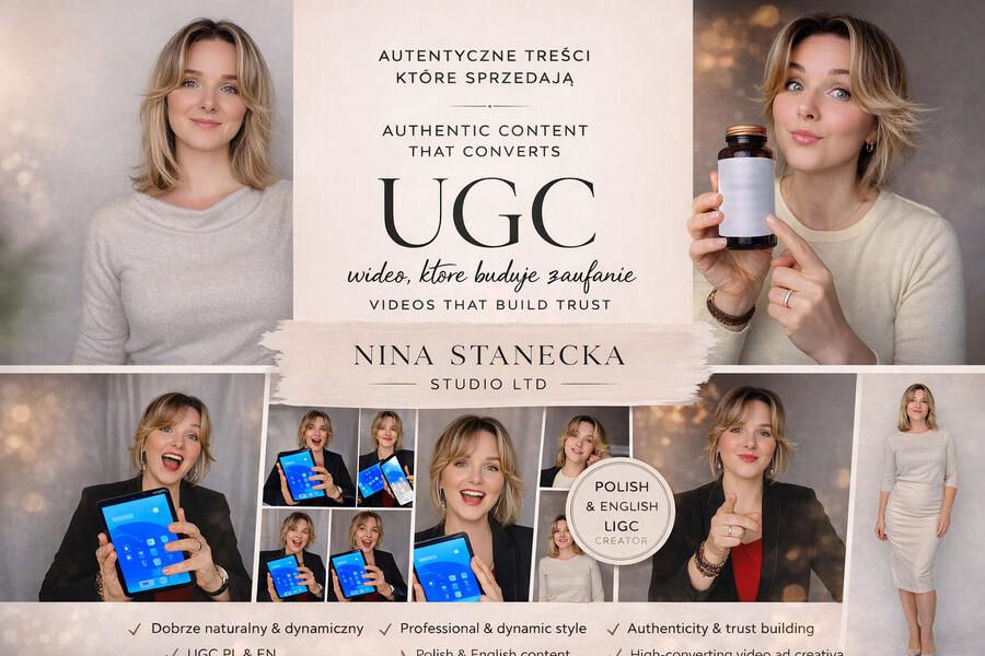 Nina Stanecka Studio Polish/English Voice-Over Artist Nina Stanecka Bringing Stories to Life — Through Voice & Video